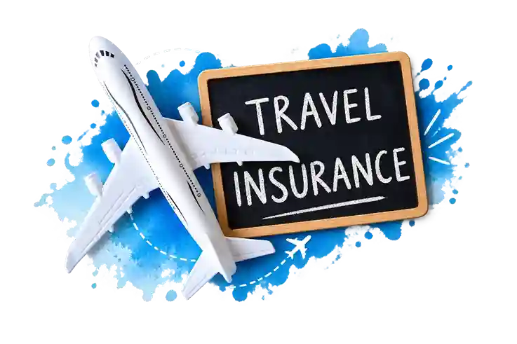 Travel insurance travel service illustration